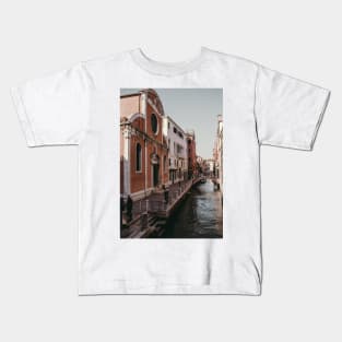 Architecture Photography Venice Canal Kids T-Shirt